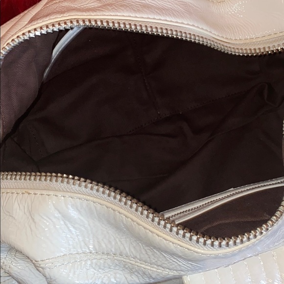 KOOBA Vintage White Patent Leather Satchel - Picture 9 of 15